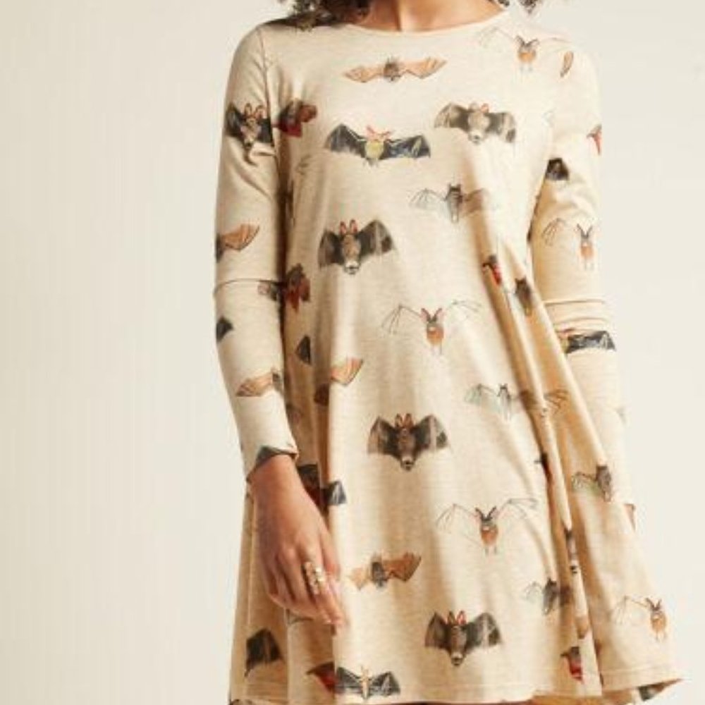 Modcloth Halloween Bat Dress